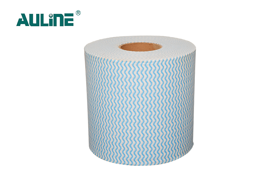 Tabby Print siri spunlace bukan tenunan