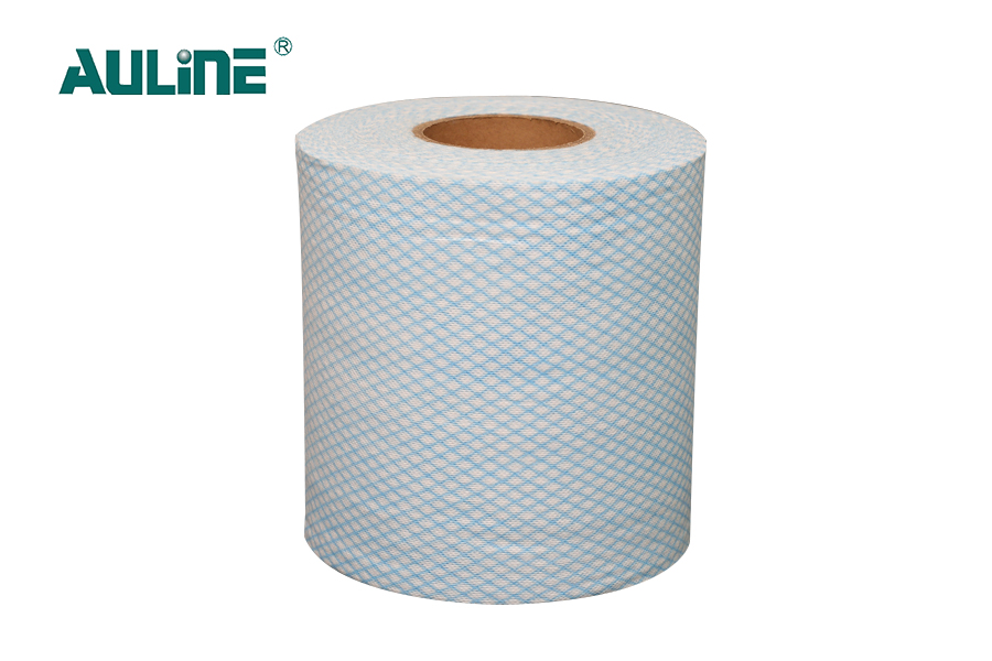 Tabby Print siri spunlace bukan tenunan